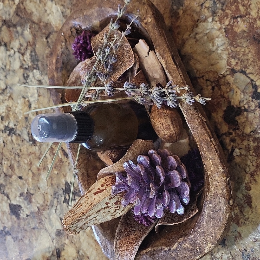 Lavender Rose & Vanilla Extreme Hydration Body Oil Spray Handcrafted - Picture 2 of 2